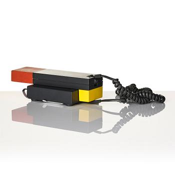 Ettore Sottsass, & David Kelley, telefon, "Enorme", Enorme Corporation, Italien, efter 1986.