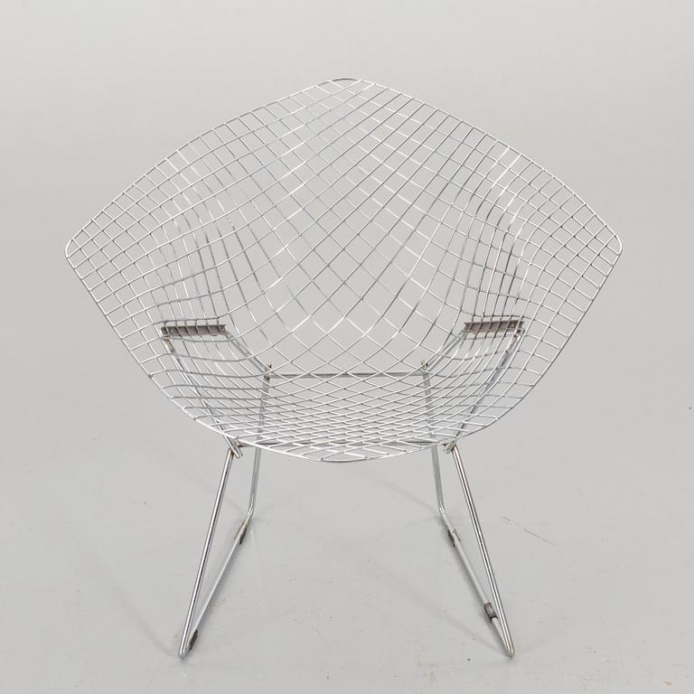 HARRY BERTOIA, fåtölj "Diamond chair" 1900-talets senare del.
