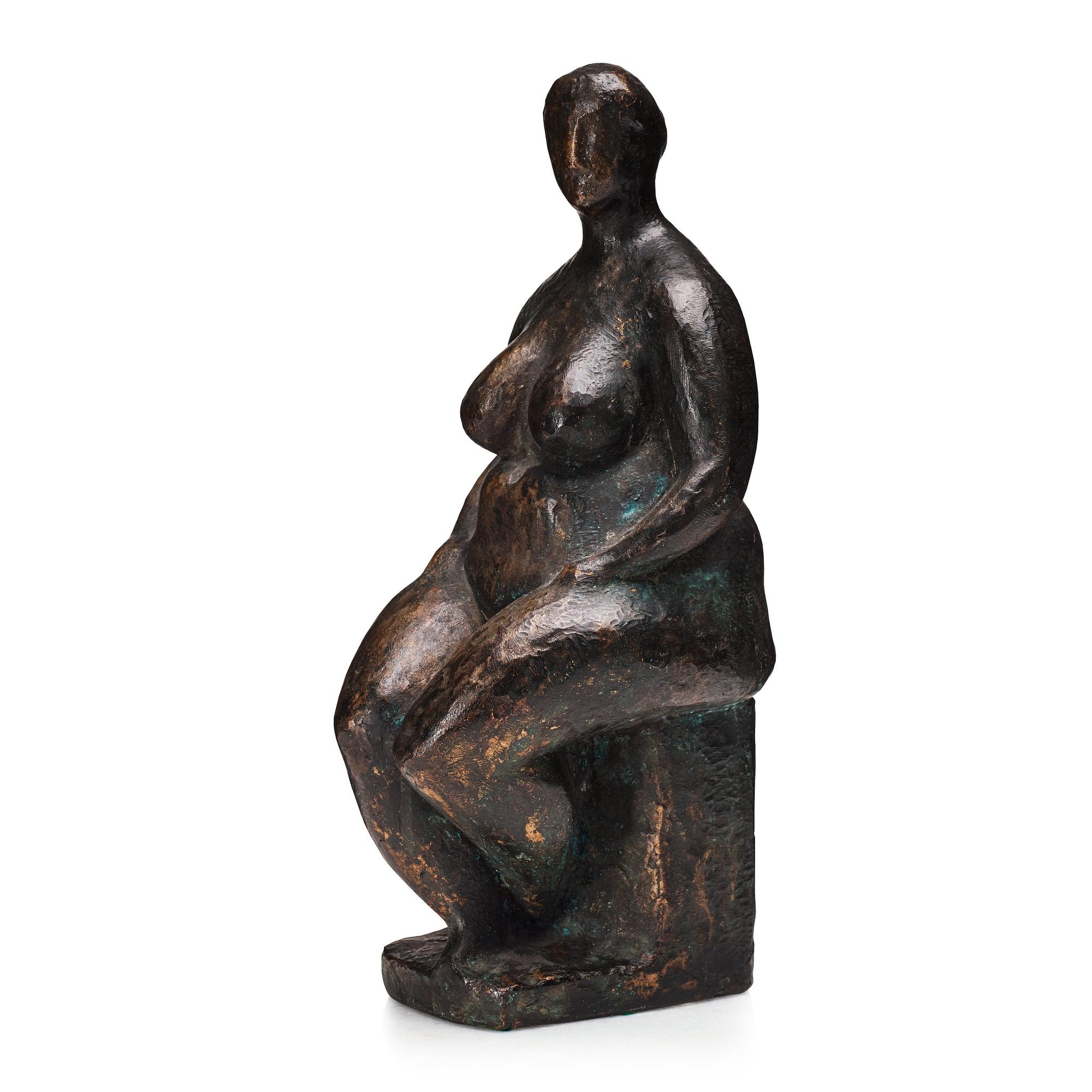 THURE THÖRN, bronze sculpture, signed T.T. and dated -54, numbered I-VII.