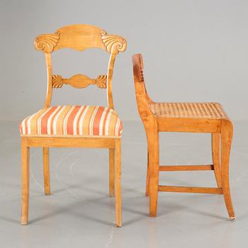 STOLAR, 4+3 st. Karl-Johan, 1800-talets mitt.