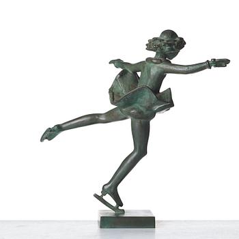 Carl Milles, "Skridskoprinsessan".