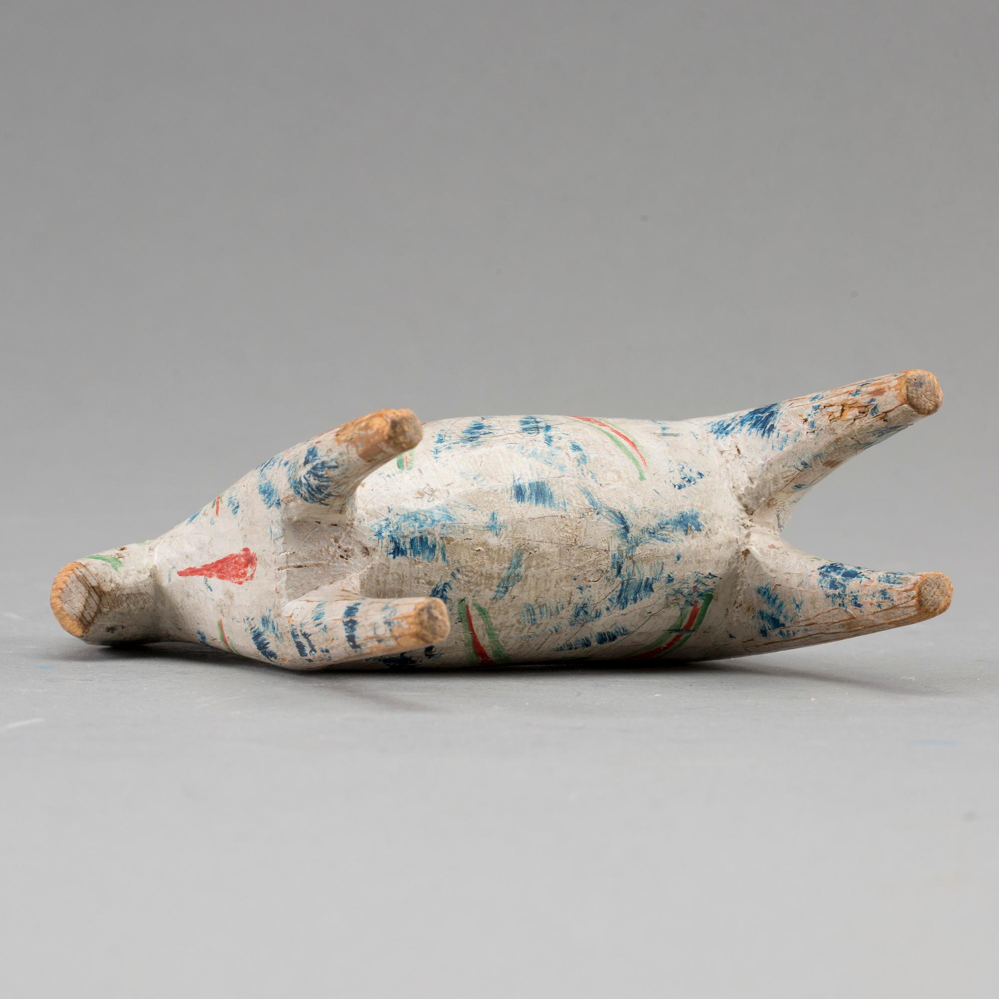 A DALA HORSE FROM MORA DALARNA. Ca 1900.