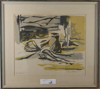 BILLGREN, OLA, färglitografi, sign o dat -62, provtryck.