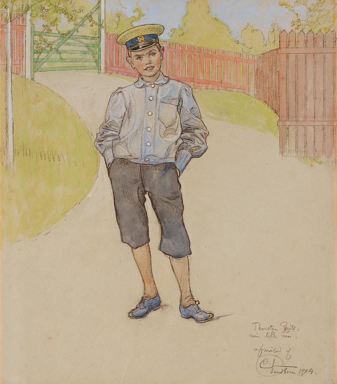 Carl Larsson, "Thorsten Grill".