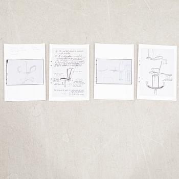 Frederick Scott, office chair, "Supporto", Hille, England.