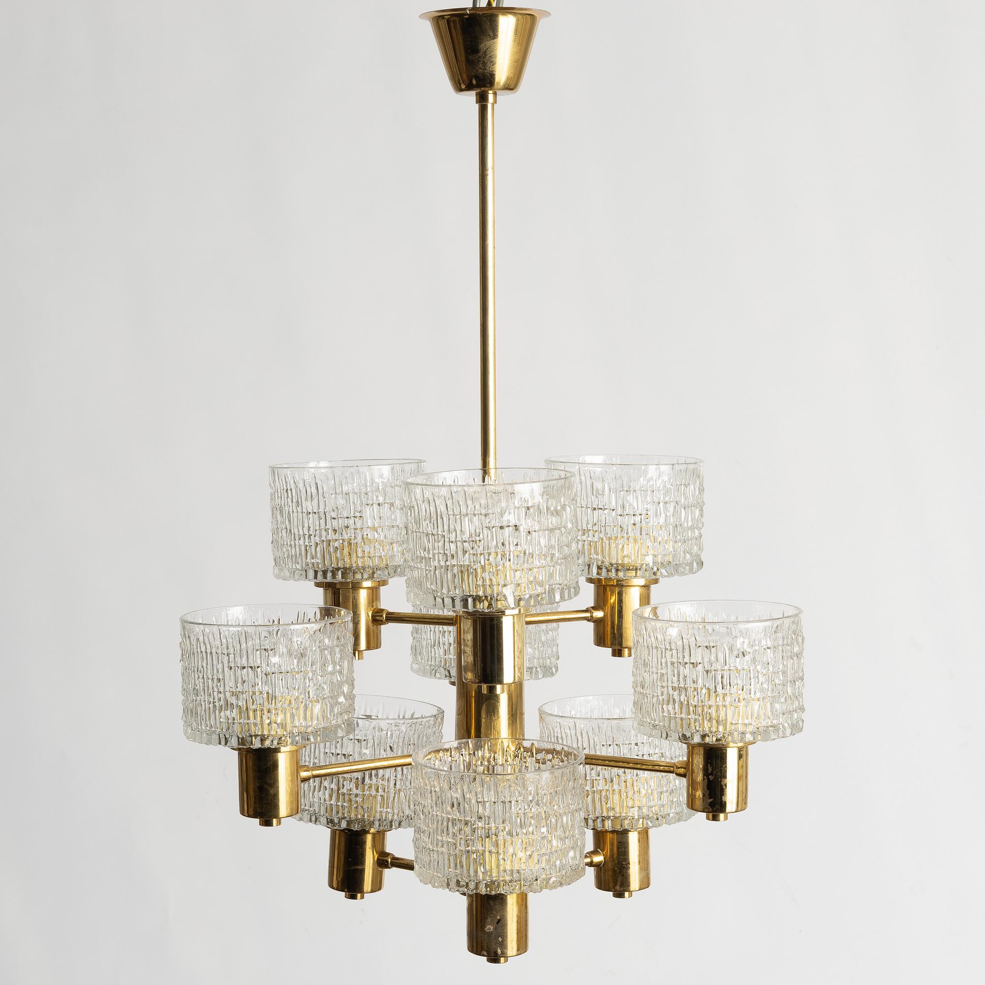 Ceiling lamp, 1970s.