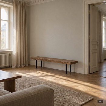 Ilse Crawford, A 'Sinnerlig' bench, IKEA, 2015.