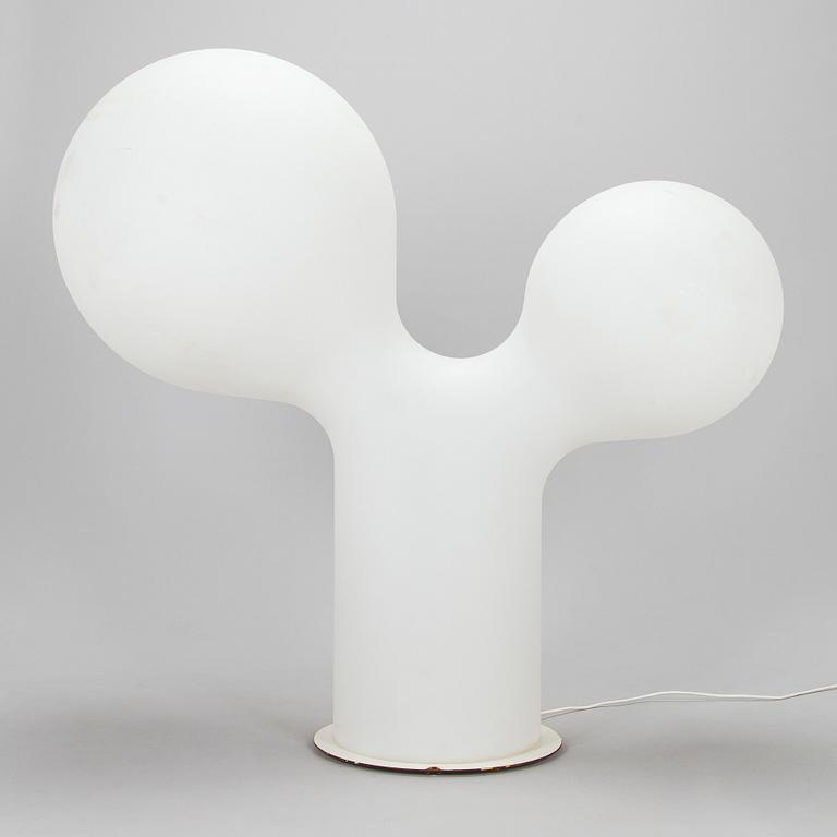 Eero Aarnio, lattiavalaisin, "Tupla kupla", ulkokäyttöön, Melaja Oy.