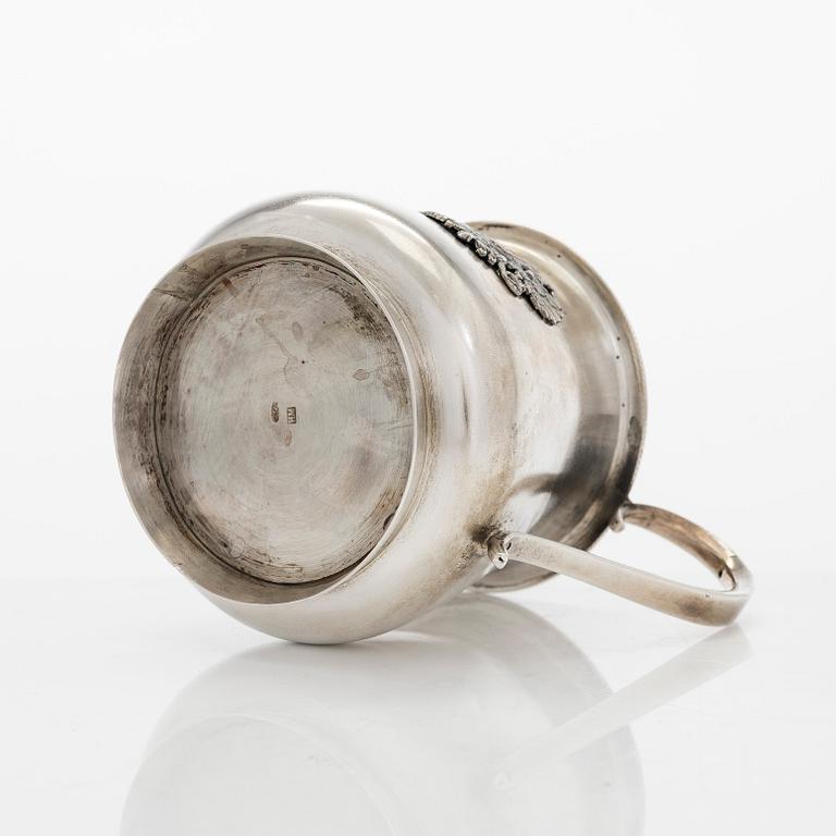 Ivan Nikolajev Miekin, gräddsnäcka, silver, Moskva 1898-1909.