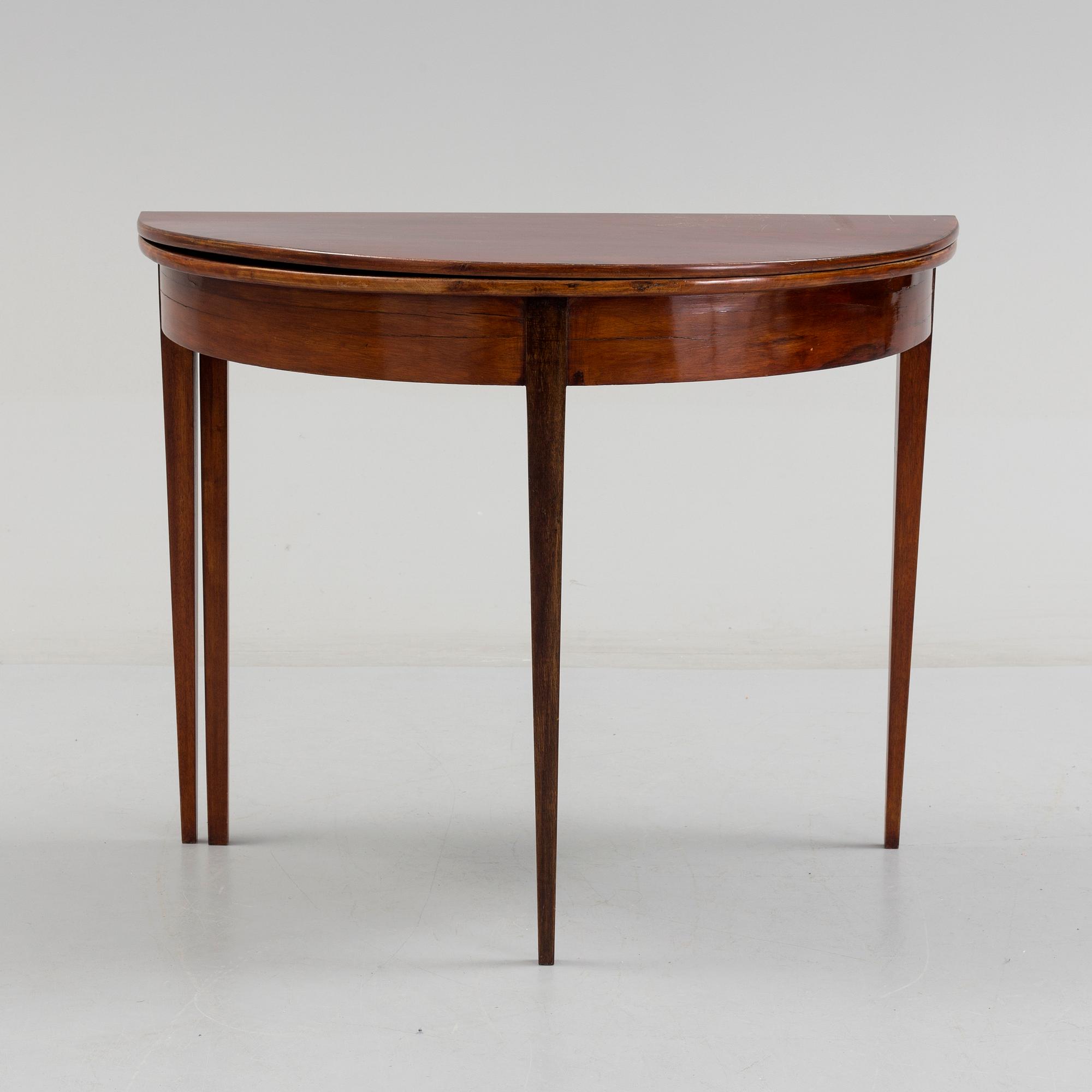 SPELBORD, 1800-talets första hälft.