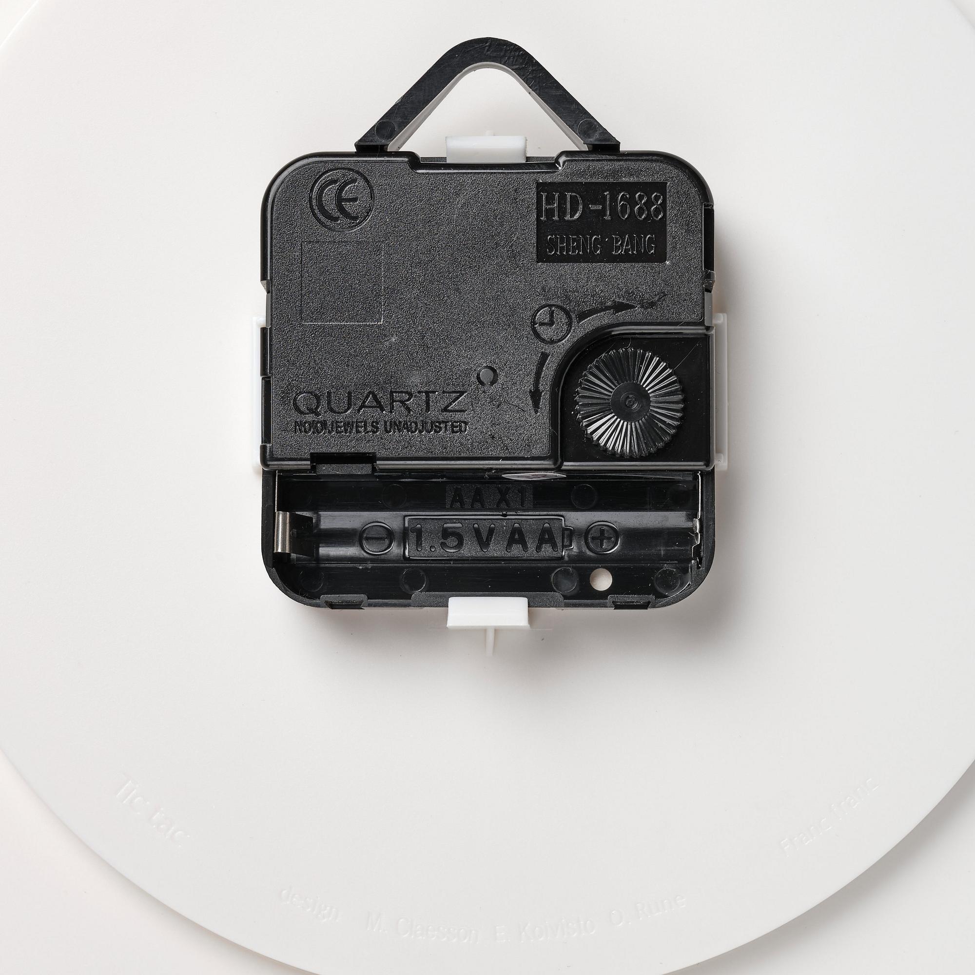 Claesson Koivisto Rune, "Tic-tac", väggklocka, Franc franc, Japan, 2004.