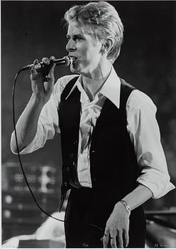 Edward Finnell, "David Bowie", 1976.