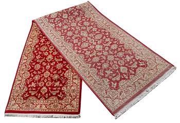 A runner, Kashmir, ca 313 x 79 cm.