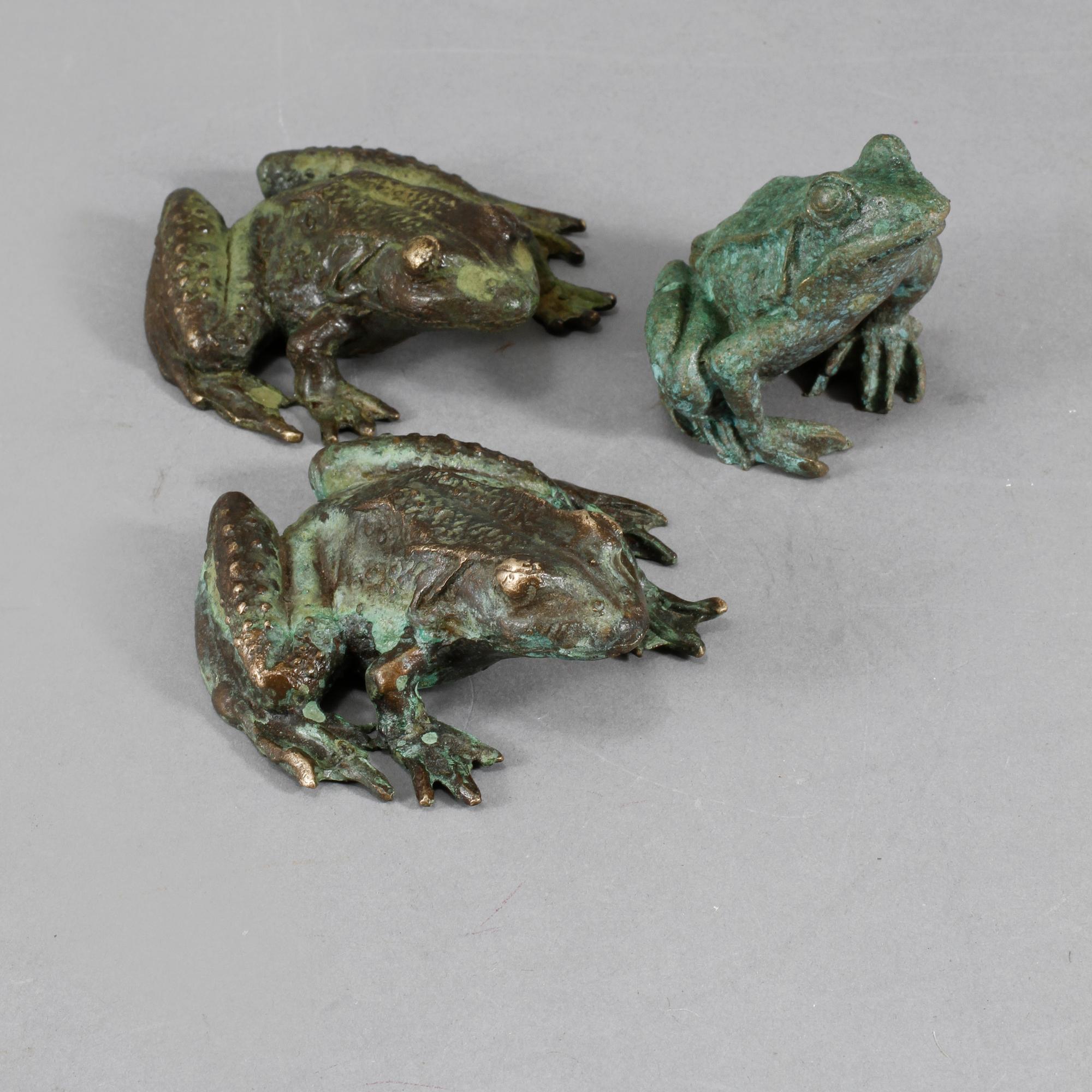 FIGURINER, 3 st, brons, 1900-tal.