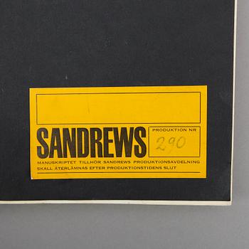 MANUS, "Syskonbädd 1782", Vilgot Sjöman, 1961-1965.