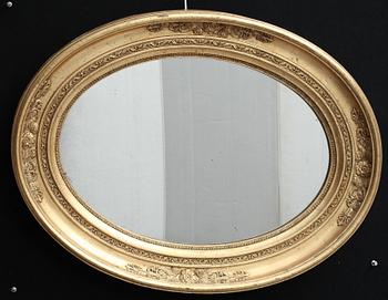 SPEGEL, senempire, Danmark, 1800-talets mitt.