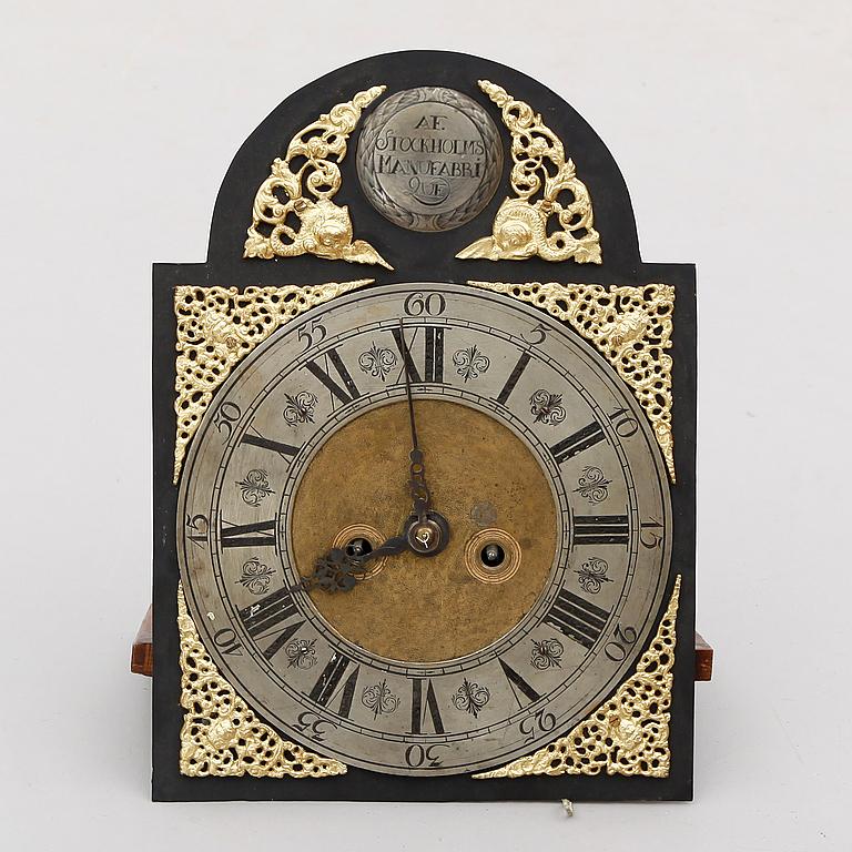 GOLVUR, urtavlan märkt Af Stockholms manufabrique, 1700-/1800-tal.