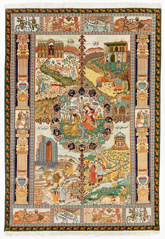 Carpet, oriental, ca 285 x 200 cm.