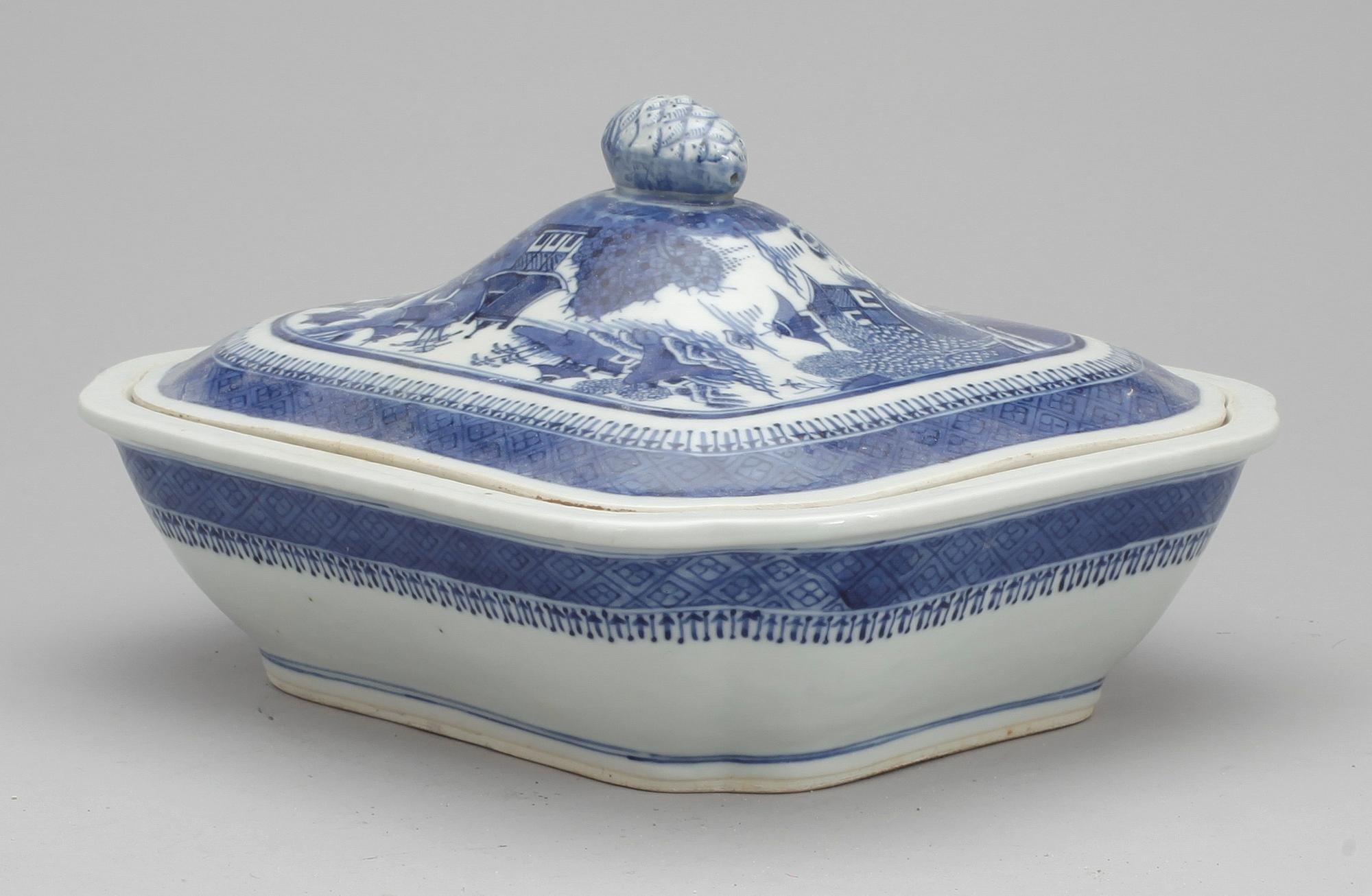 TERRIN, porslin, Jiaqing, Kina, 1800-tal.