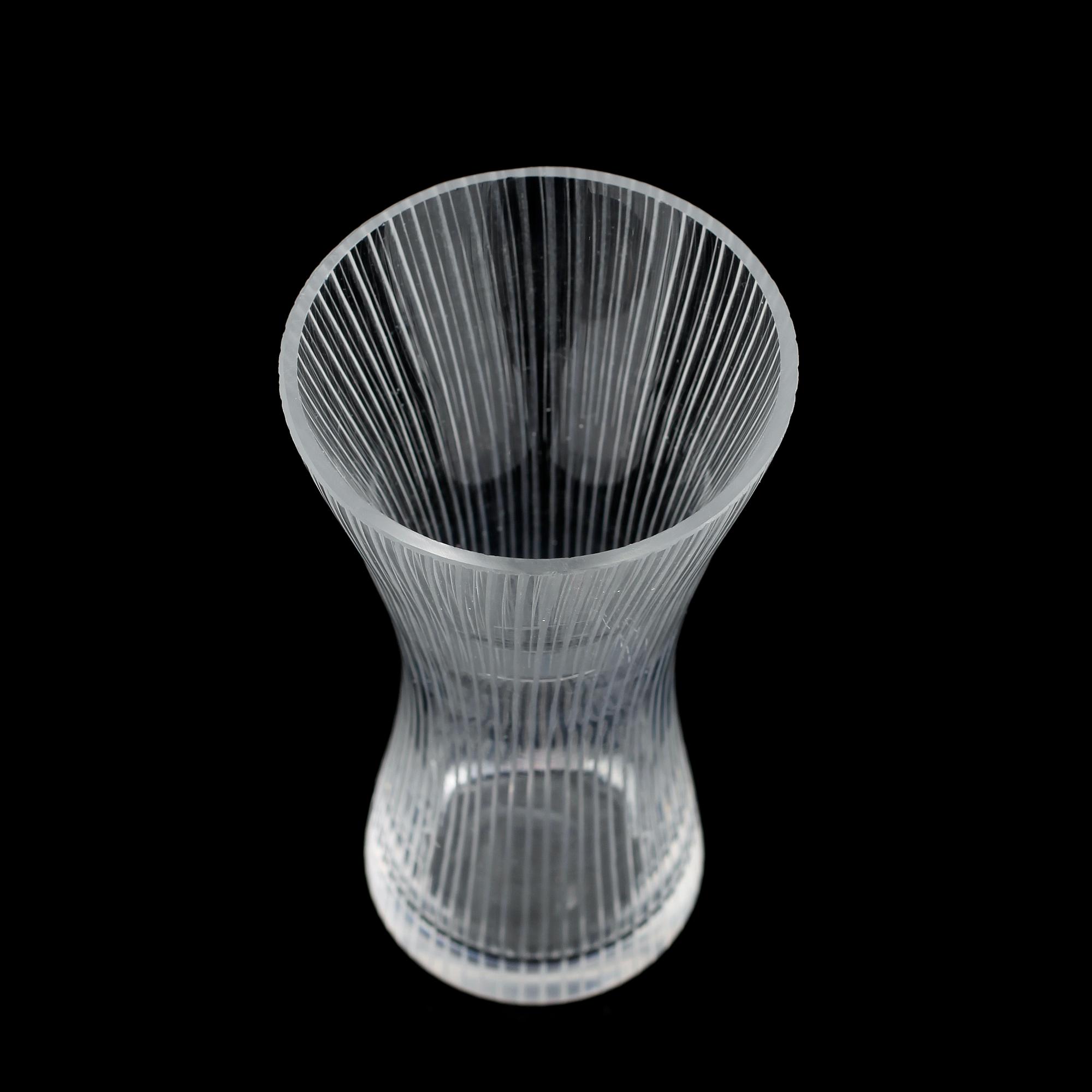 VAS, glas, Tapio Wirkkala, Ittala, Finland, signerad.