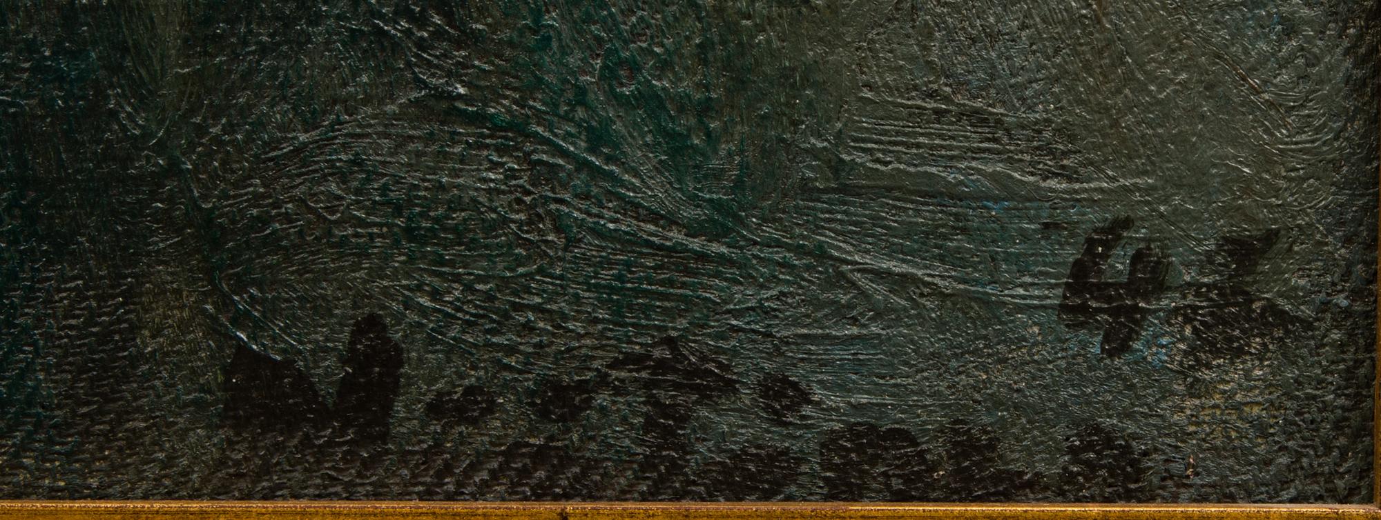 SEPPO NÄÄTÄNEN, olja på duk, signerad och daterad -47.