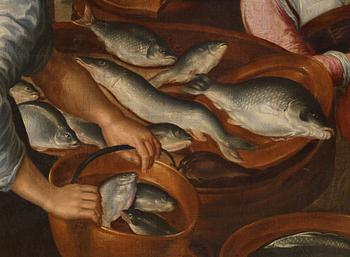 Joachim Beuckelaer Hans efterföljd, Fiskmånglerskor.