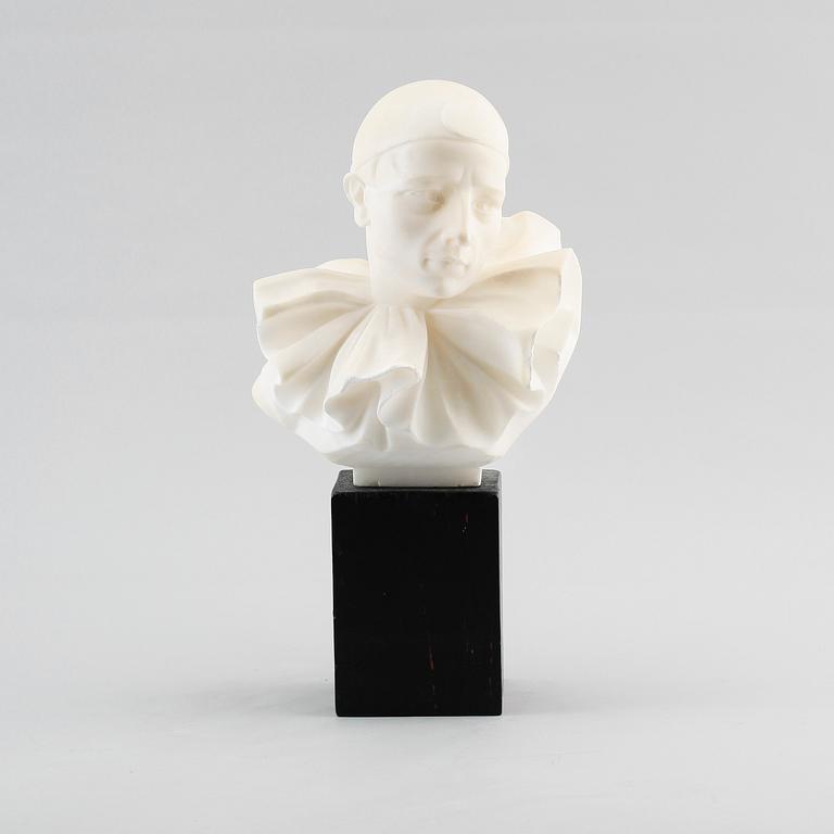 SKULPTUR, alabaster, 1900-talets första hälft.
