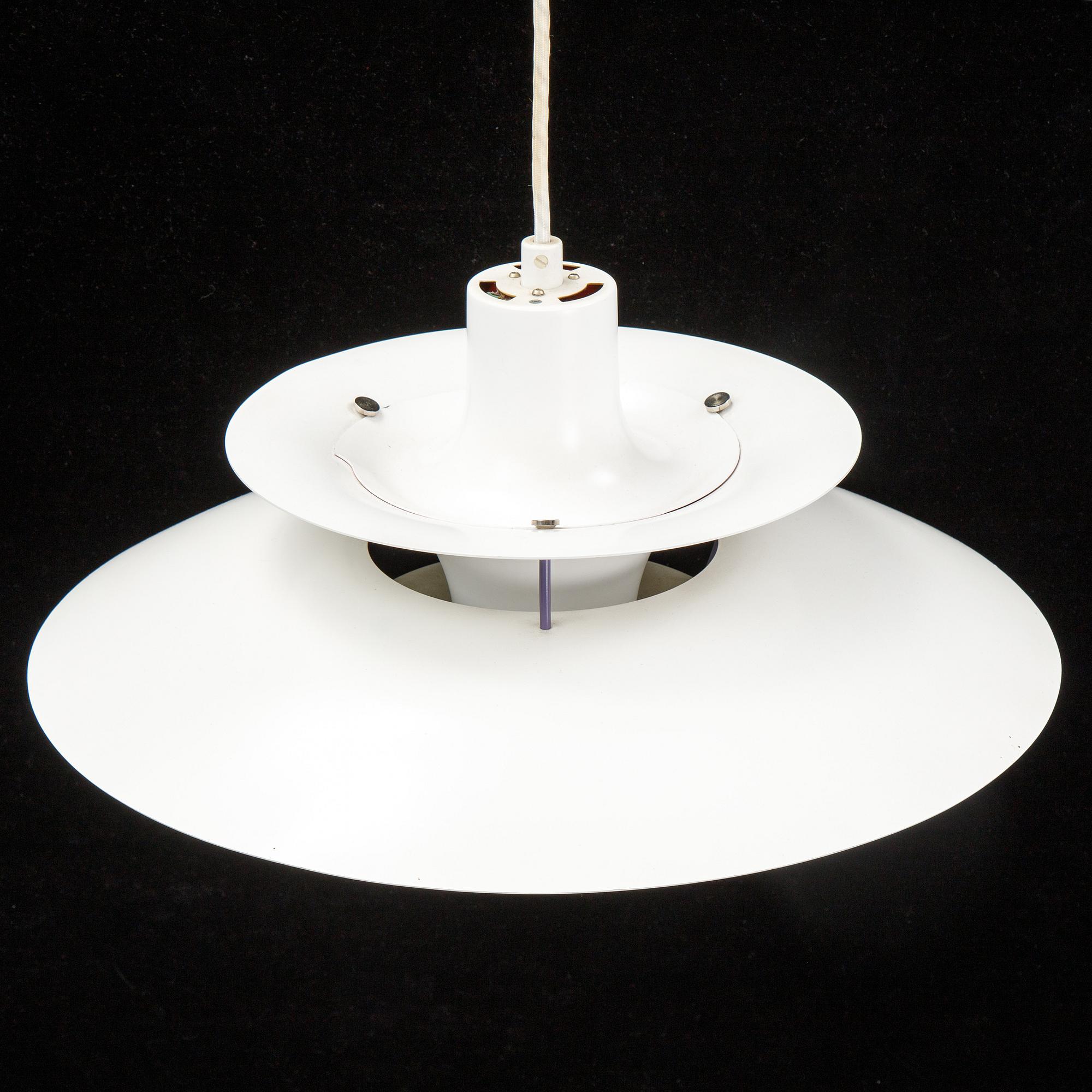 Poul Henningsen, a 'PH 5' pendant light, Louis Poulsen, Denmark.