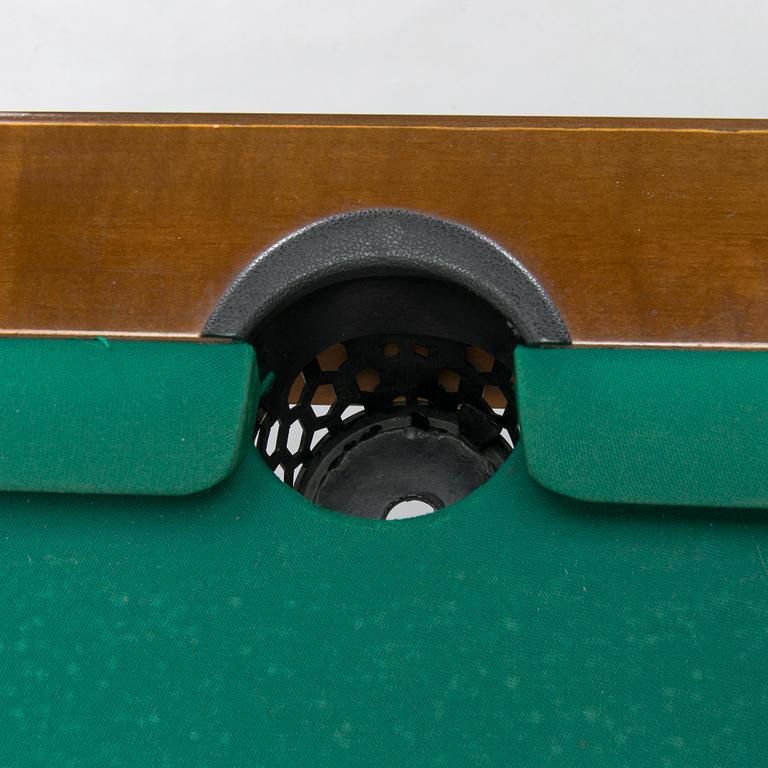 Billiard table/dining table, late 20th century.