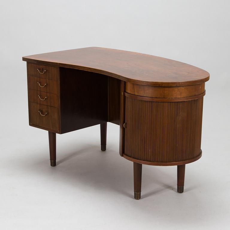 Kai Kristiansen, skrivbord "Kidney 54", för FM Furniture, Feldballe Danmark.