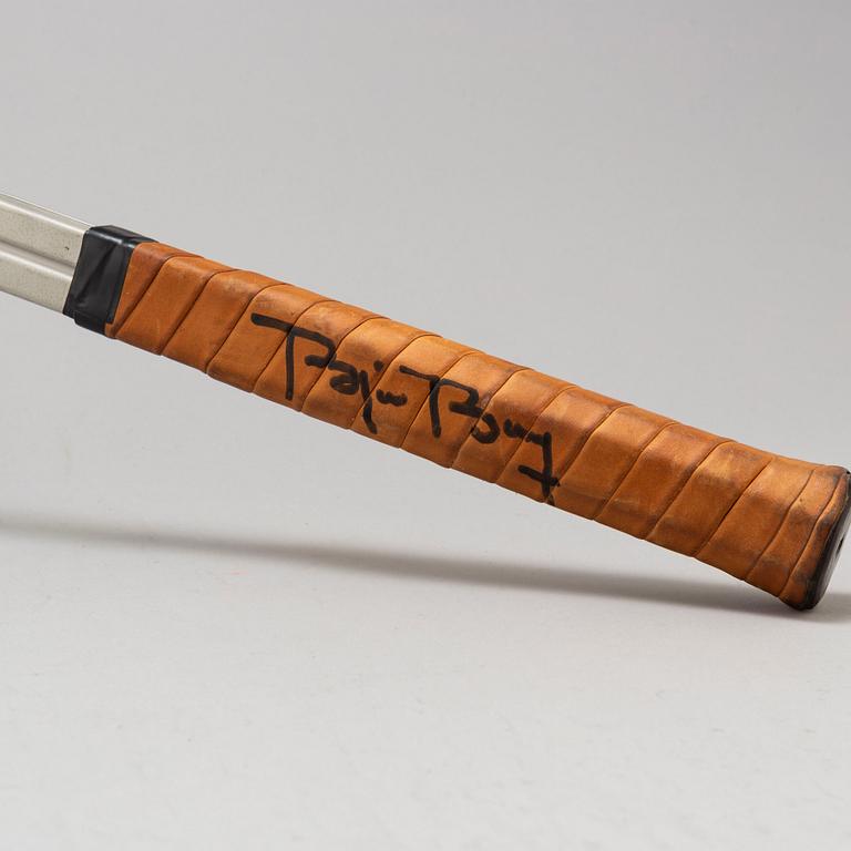 BJÖRN BORG, a personal  Browning aluminum test tennisracket, 1978-79.