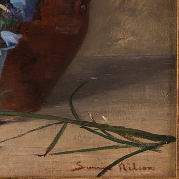 Severin Nilson, Still life with flowers.