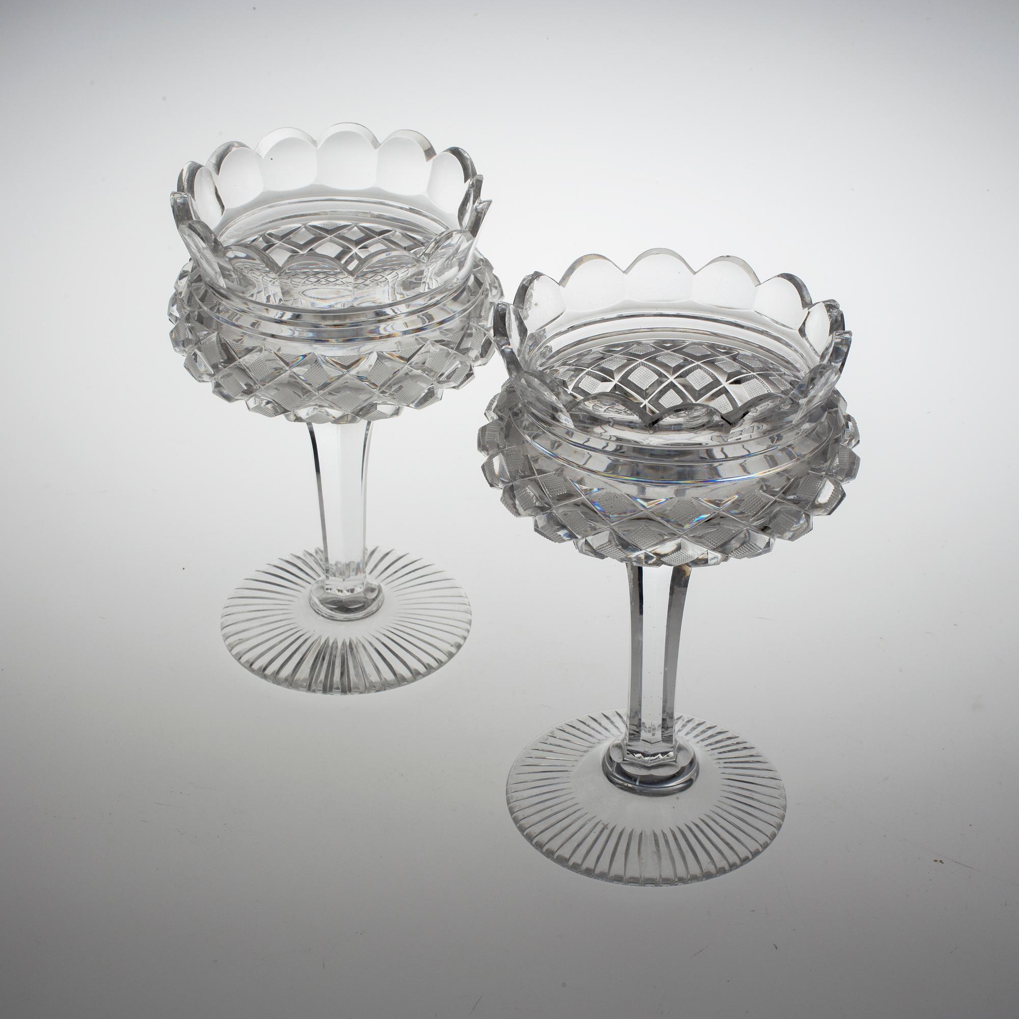 GLASSERVIS, 115 delar, 1900-talets första hälft.