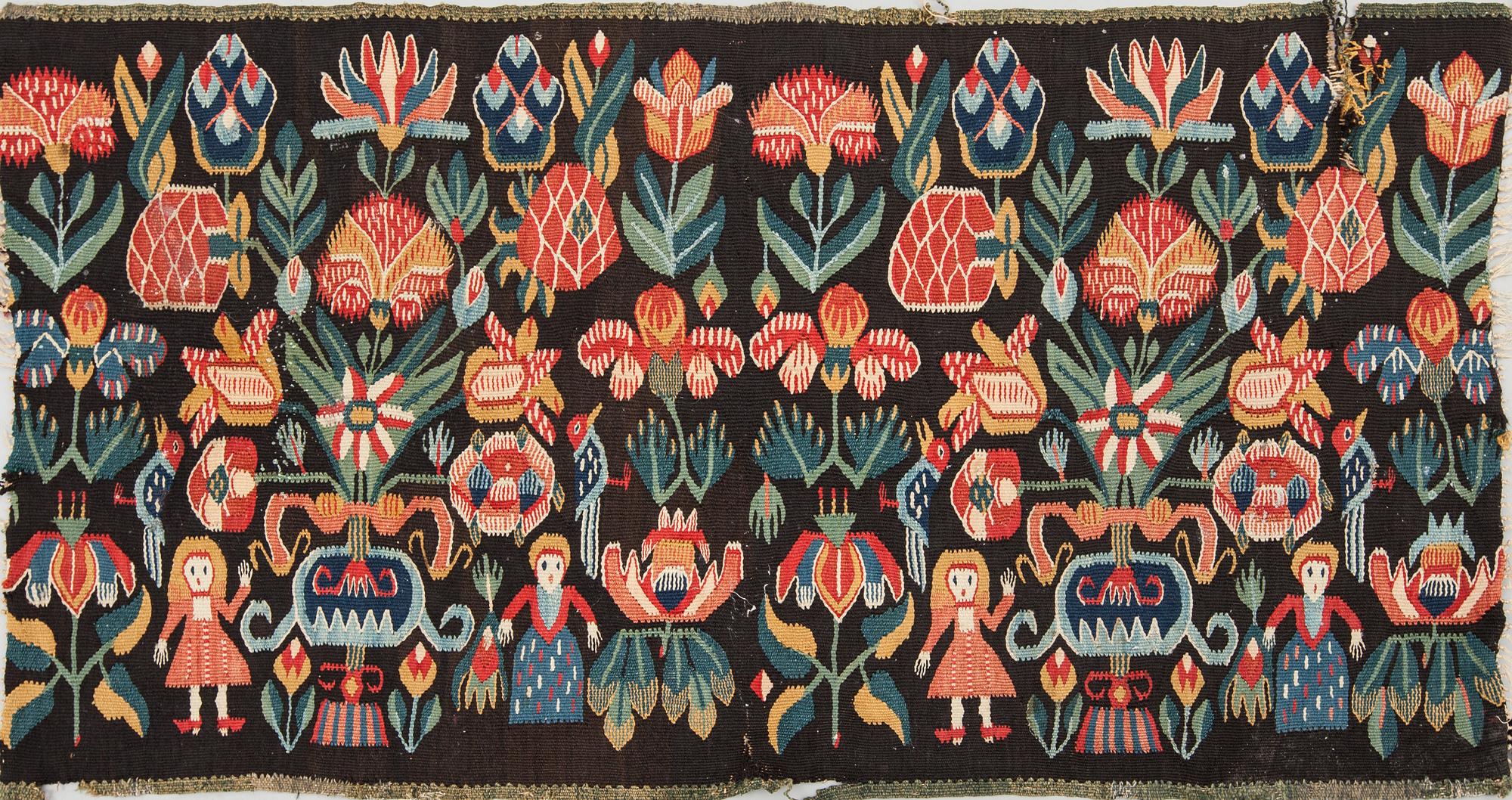 VÄGGBONAD, allmoge, Sydvästskåne, 1800-tal.