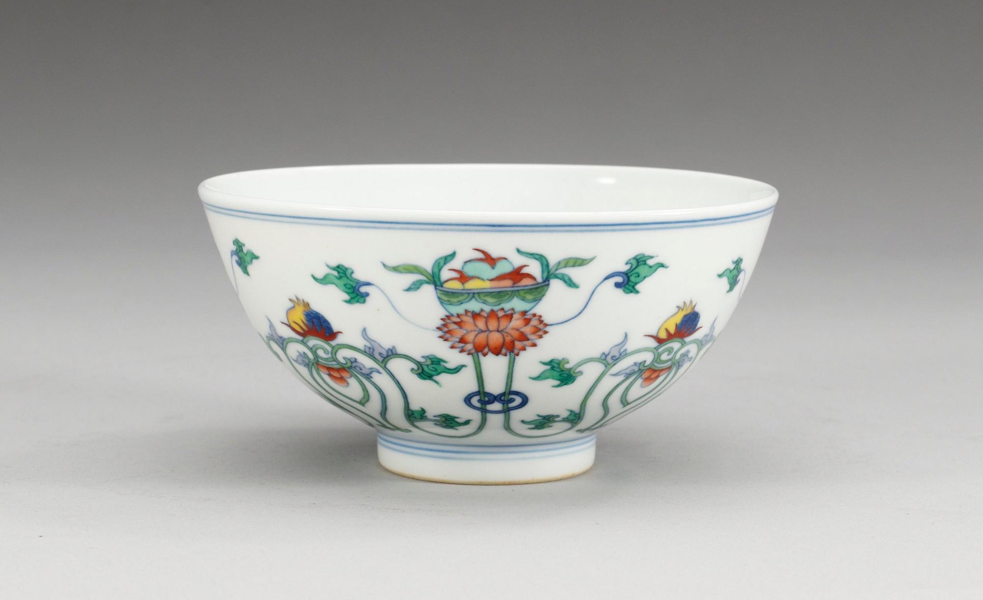 SKÅL, porslin. Kina.