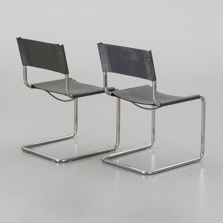 A PAIR OF CHAIRS, Linea Veam Italy late 20th century,