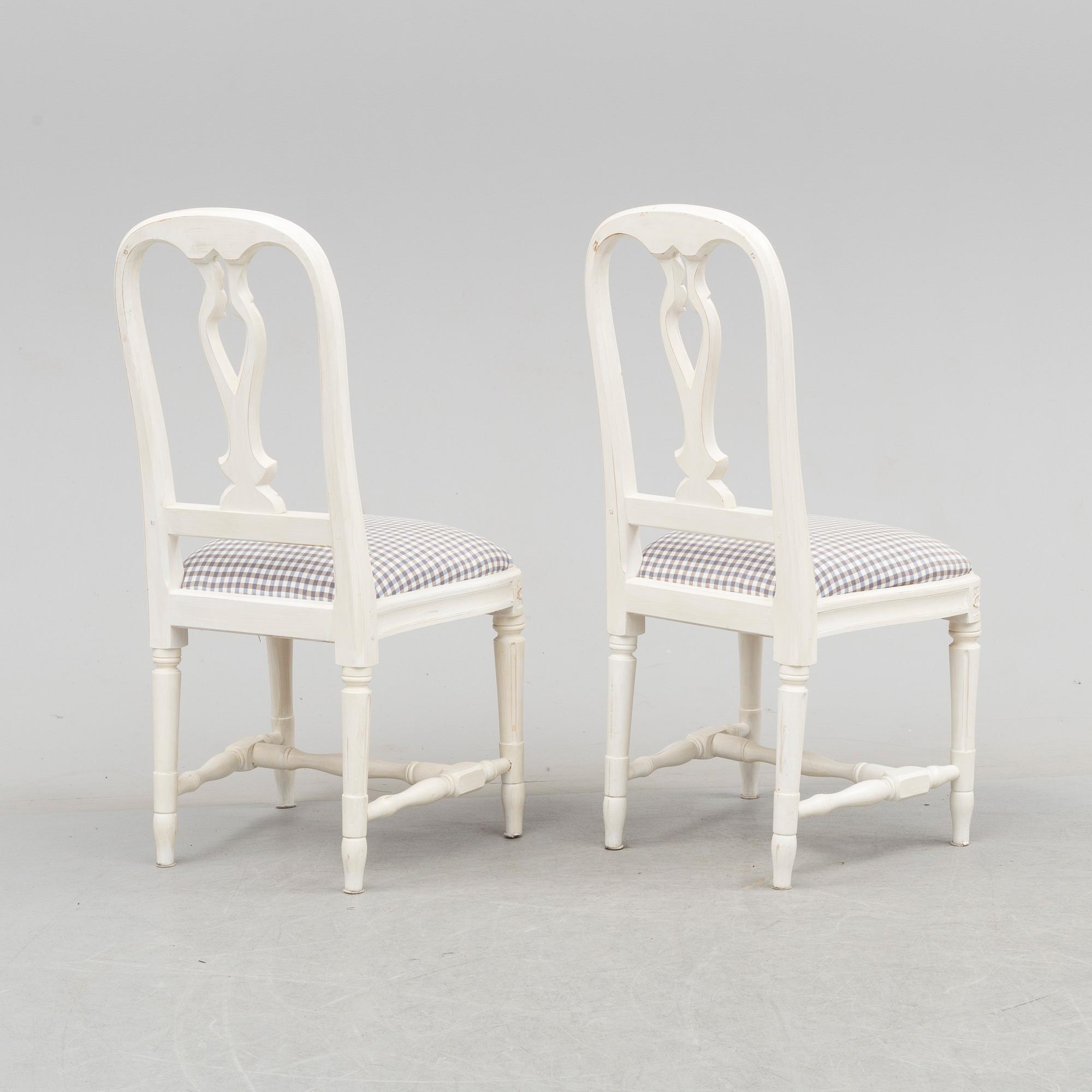 A set of eight chairs from IKEA, "Hallunda", 20th century.