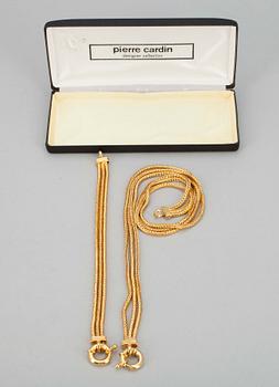 COLLIER SAMT ARMBAND, bijoteri, Pierre Cardin, 1900/2000-tal.