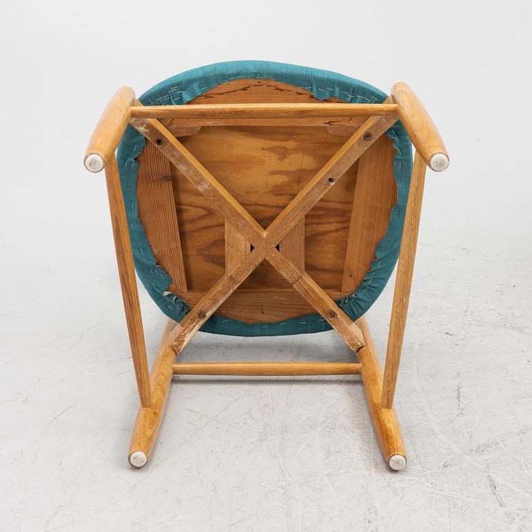 Chairs, 4 pcs, second half of the 20th century.