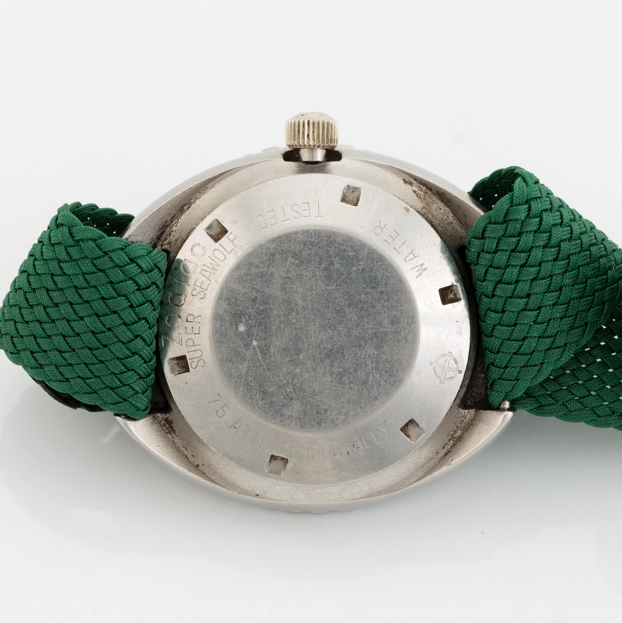 Zodiac, Super SeaWolf, armbandsur, 43 mm.