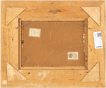 Christer Strömholm, oil on panel, signerad and dated -46.