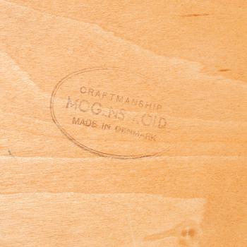 Four chairs and a table, Mogens Kold, 1950/60s.