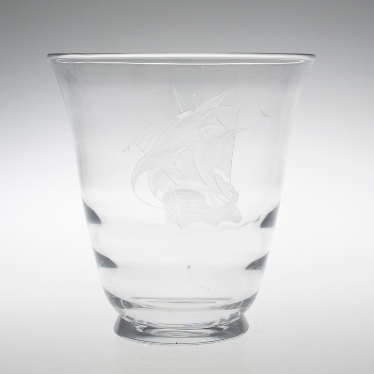 VAS, glas, Vicke Lindstrand, Orrefors.