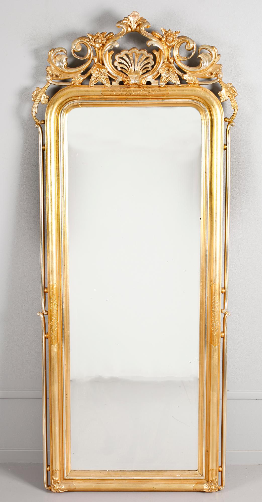 SPEGEL, rokokostil, 1800-/1900-tal.