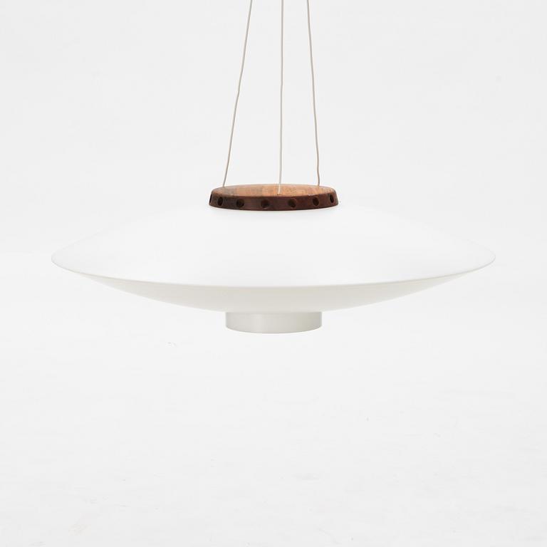 Uno & Östen Kristiansson, a model 565 'Ufo' ceiling light, Luxus, Vittsjö.