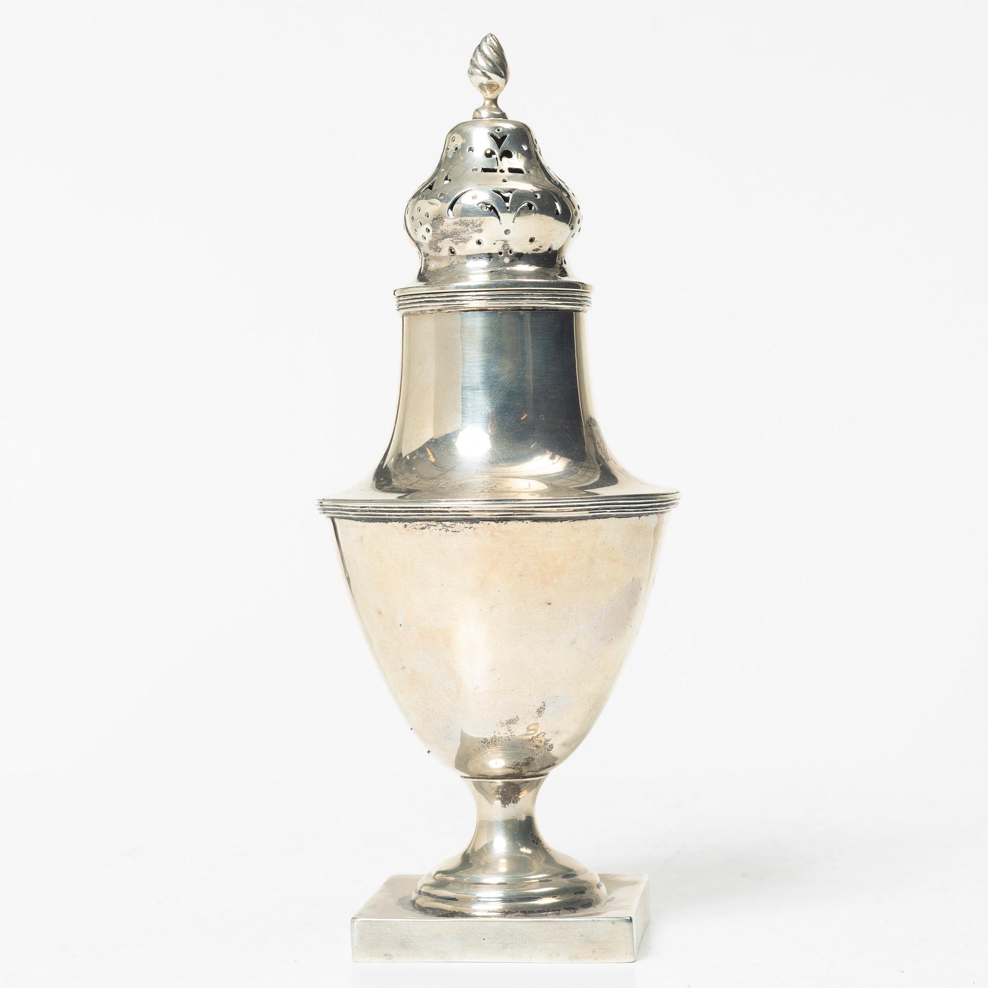 Sockerruska, silver, George Nathan & Ridley Hayes, Chester, England 1834.