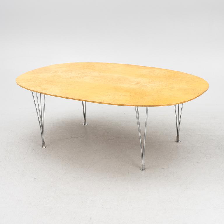 Bruno Mathsson & Piet Hein, dining table, "Superellipse", Mathsson International, Värnamo, Sweden.