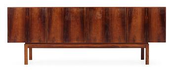 A Bernard Pedersen & Son palisander sideboard, Denmark ca 1970.