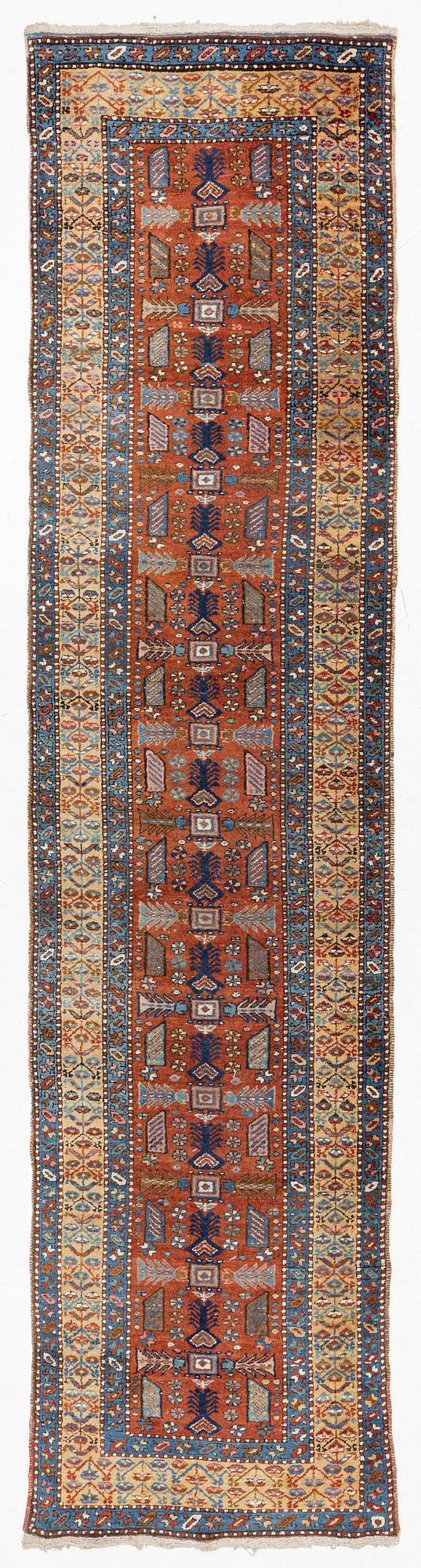 Gallerimatta, Nordvästpersisk, ca 385 x 95 cm.