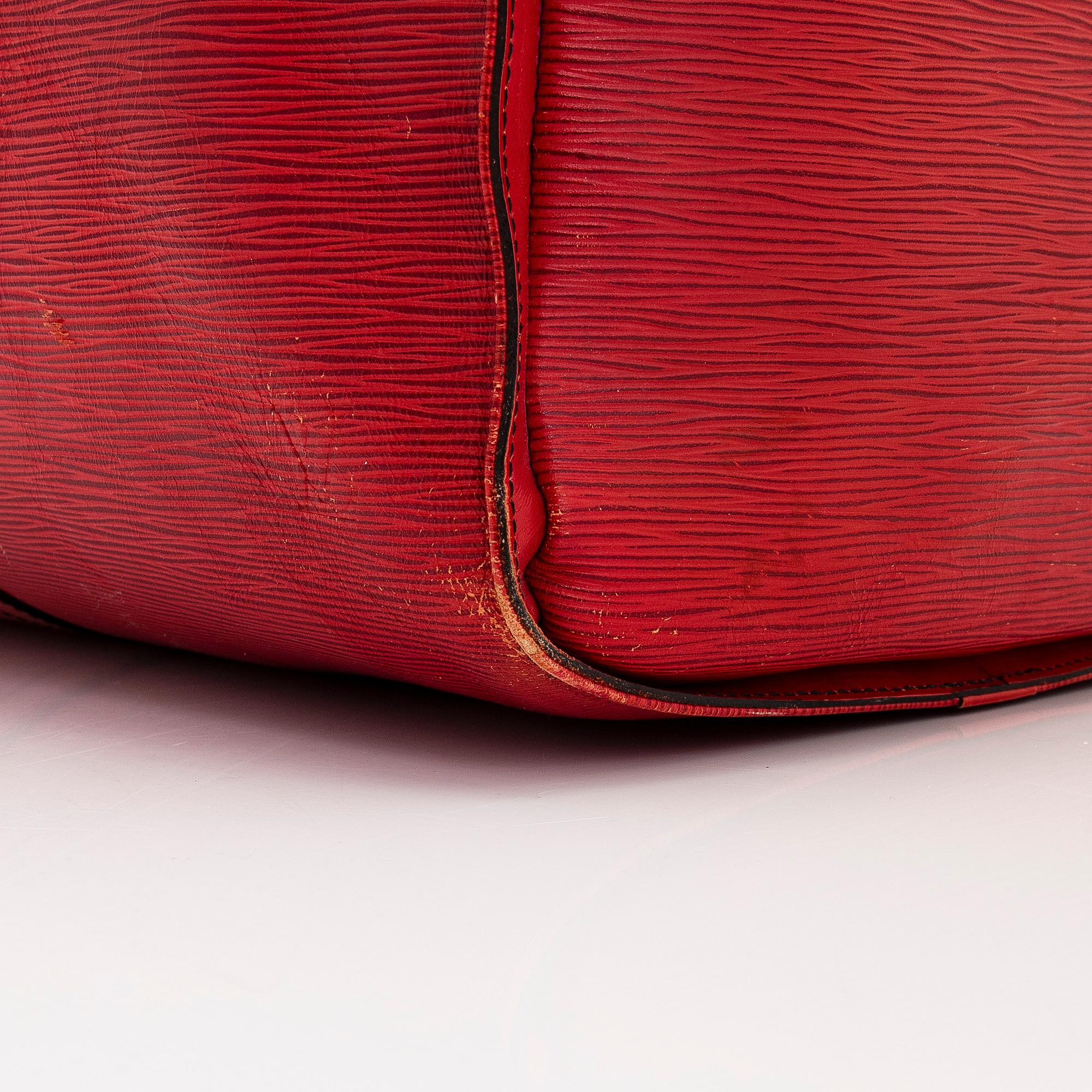 Louis Vuitton, weekendväska, "Epi Keepall 55".